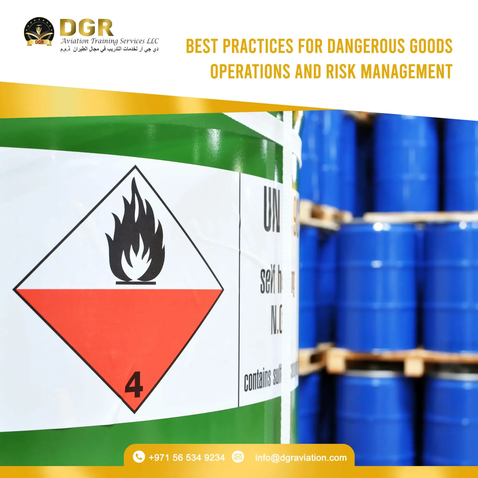 Dangerous goods handling training