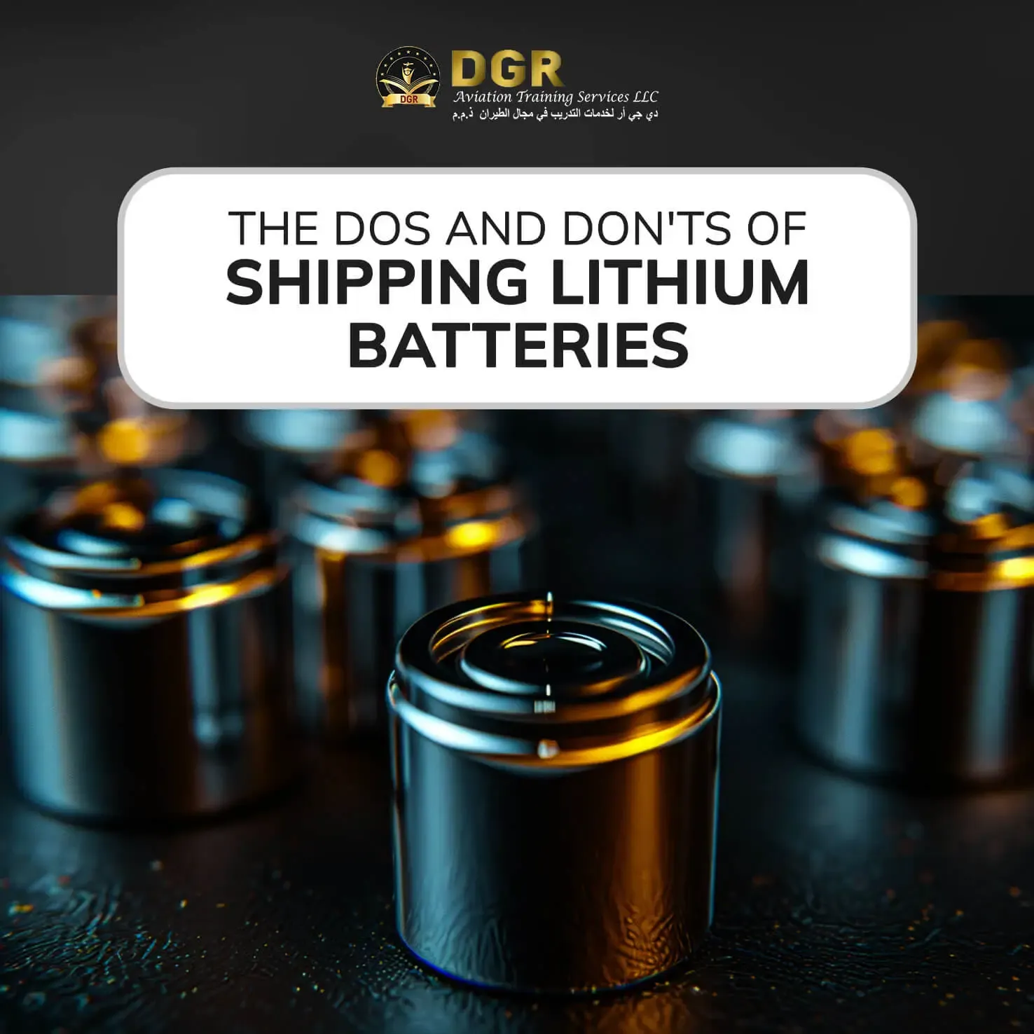 Lithium battery shipping training